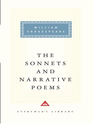 cover image of The Sonnets and Narrative Poems of William Shakespeare